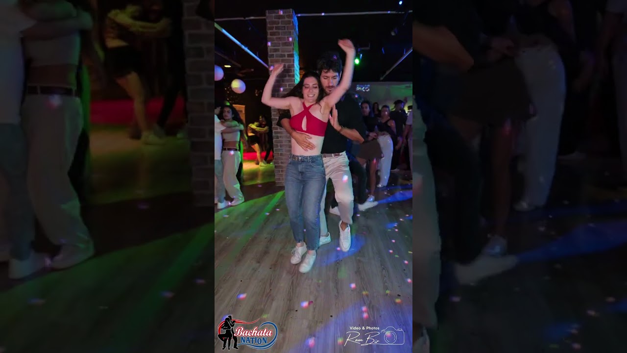 Yonatan Oleg Fridland & Ortal Landau Gadot dance at Bachata Nation 30 01 26