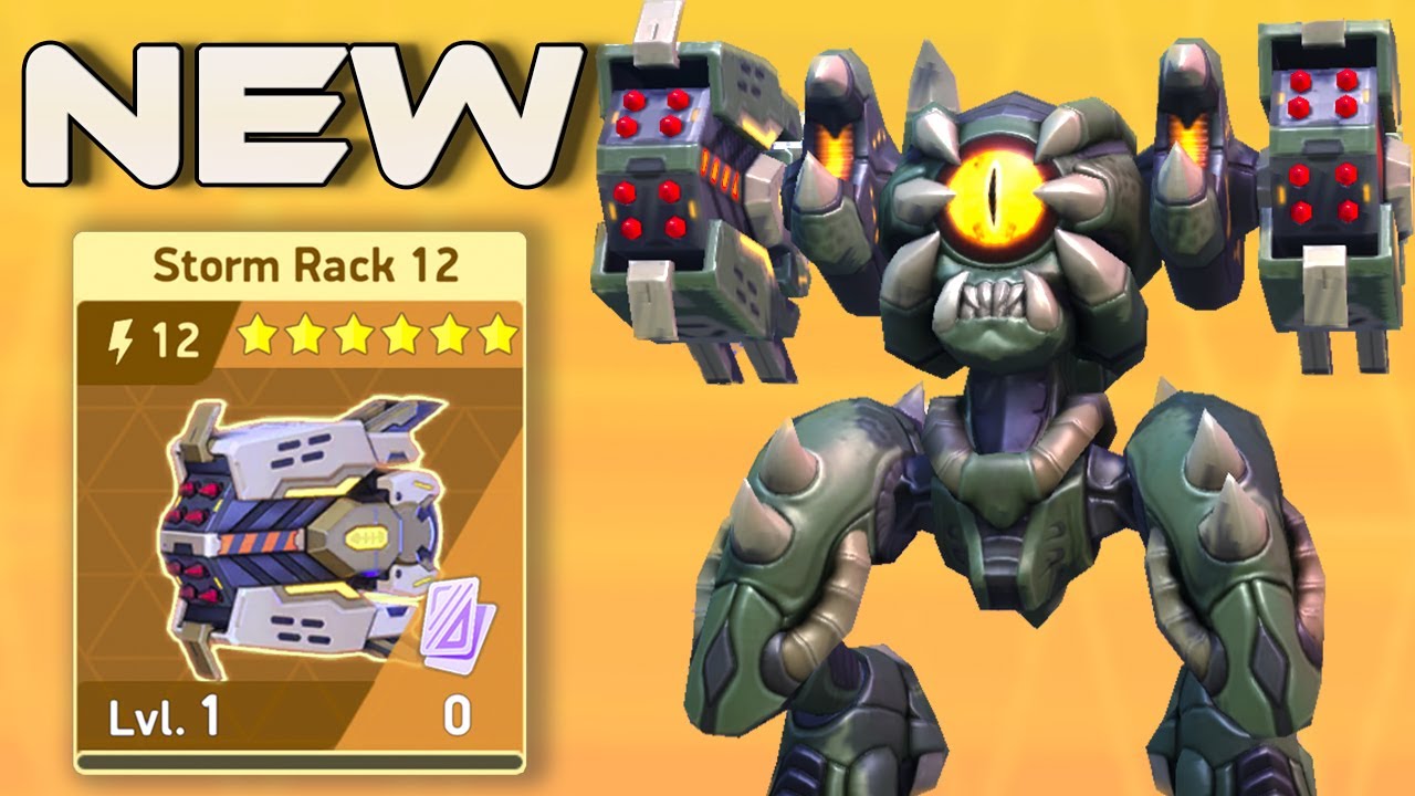 NEW Storm Rack 12 and Redeemer | Mech Arena