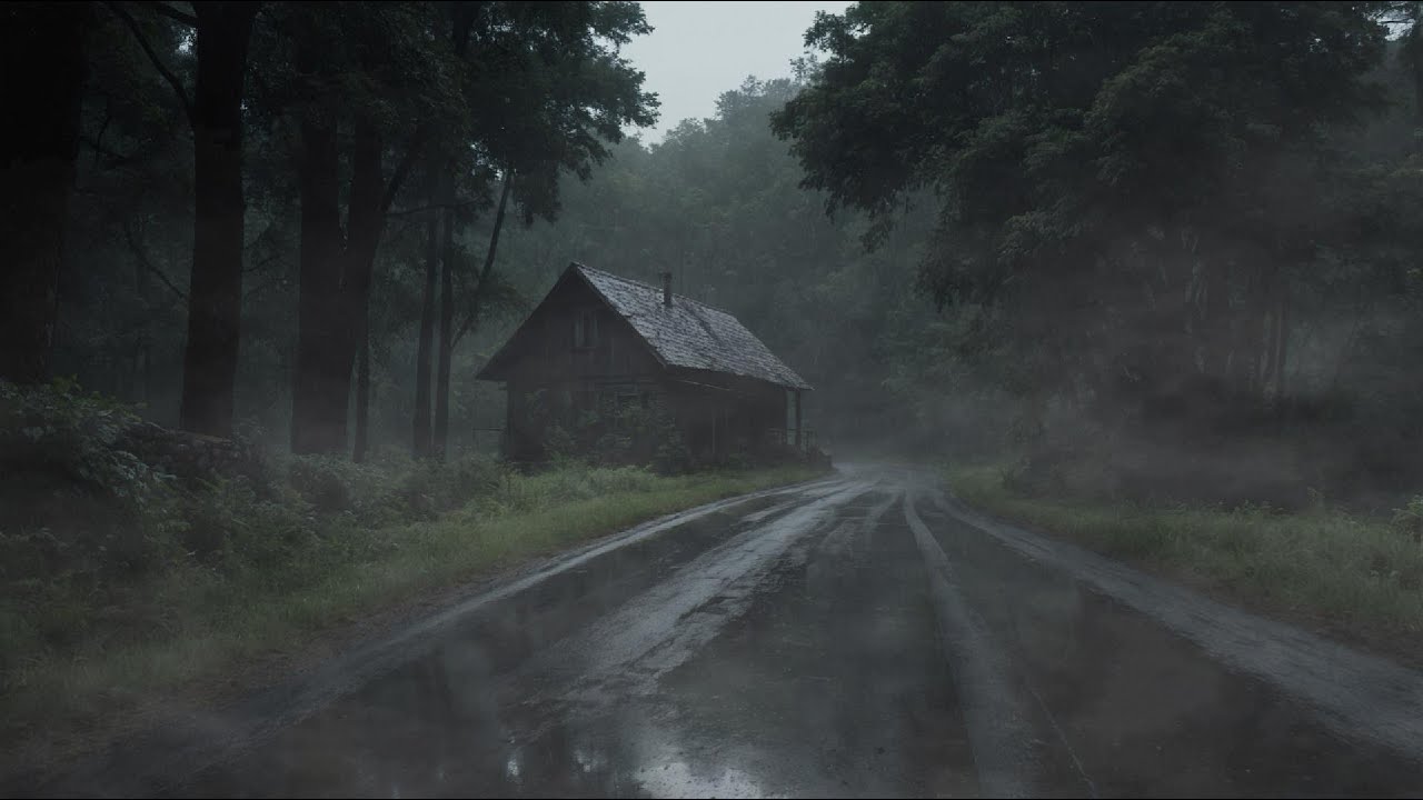 Sleep Deeply with Crickets & Gentle Breeze by a Silent Country House