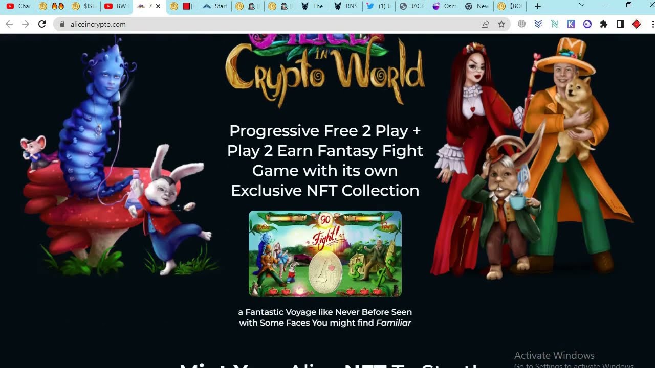 Aliceincrytpo New Free To Play And Free Earn To Play Game 1