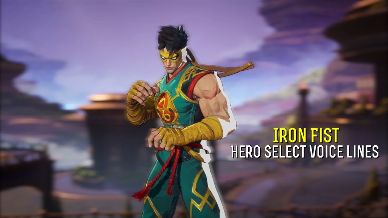 Iron Fist&rsquo;s Hero Select Voice Lines