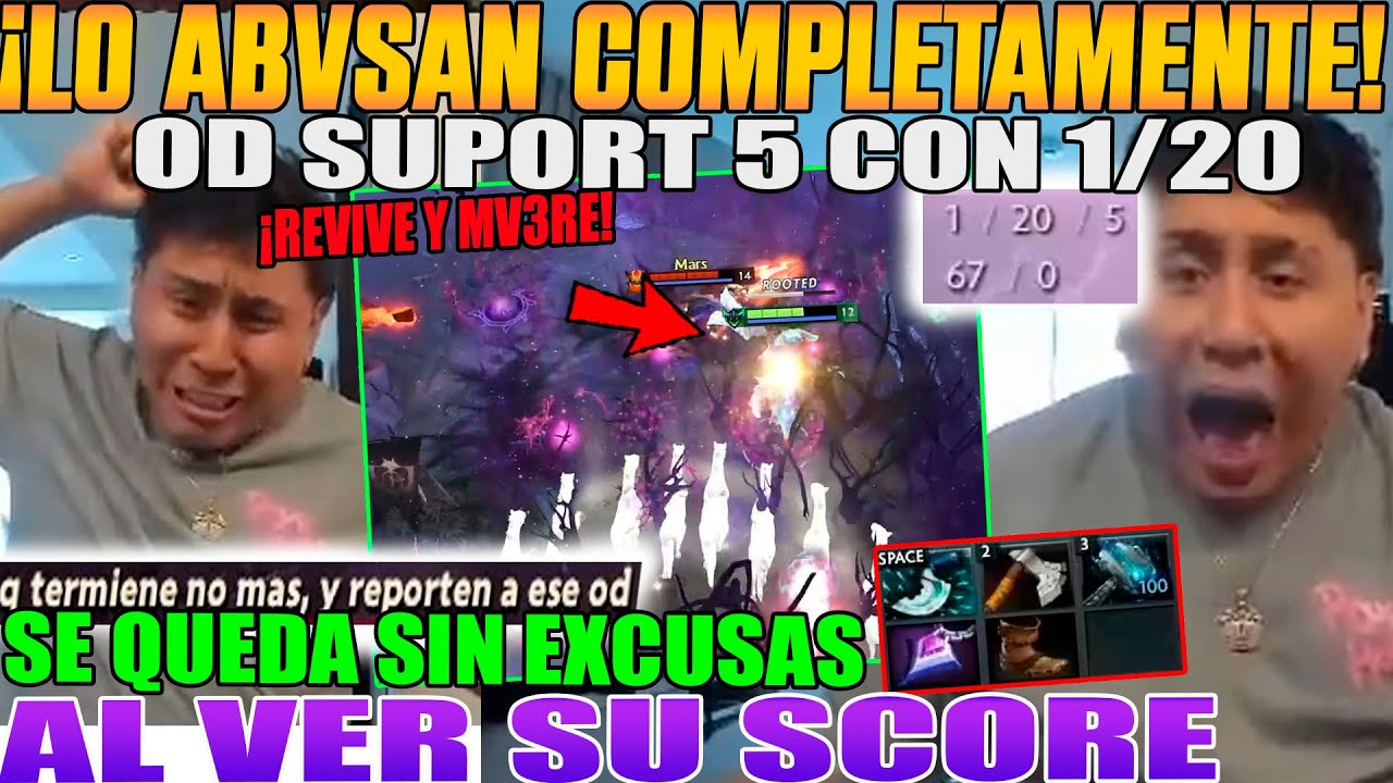 SE QUEDA SIN EXCUSAS!! MACARIUS SACA SU OD SUPORT 5 Y LA KGA. NO LO DEJAN NI REVIVIR 1/20 DOTA 2