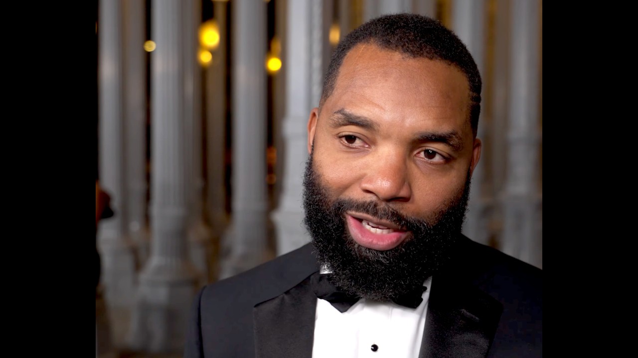 Tavares Strachan Interview at the LACMA 14th Annual Art+Film Gala hosted by Gucci