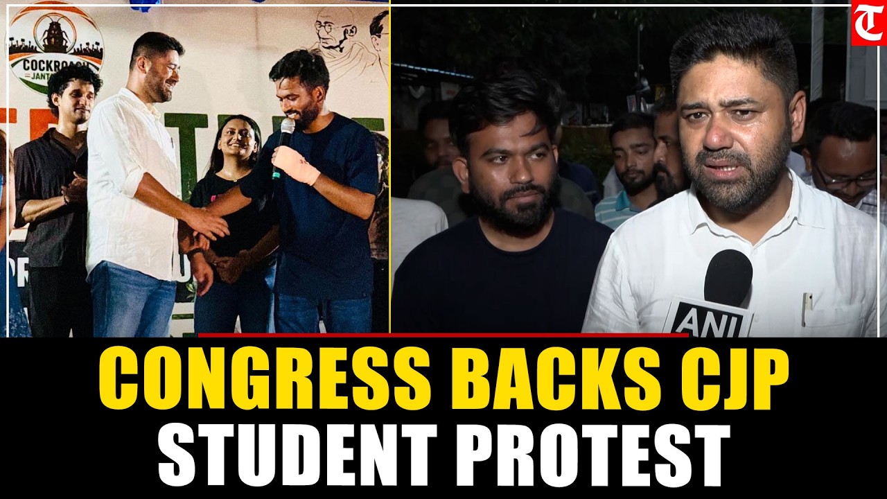 CJP Protest: Assam Congress Chief Backs Students at Jantar Mantar Over Exam Paper Leak Row