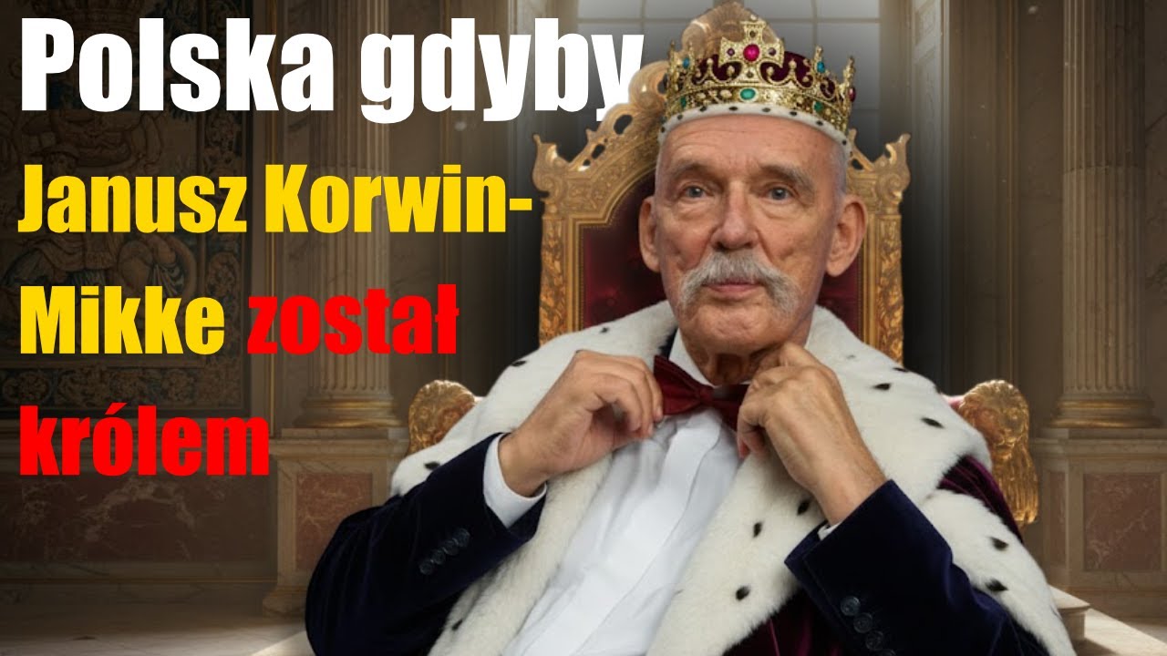Jak wyglądałaby Polska, gdyby Janusz Korwin-Mikke został kr&oacute;lem? | Krzysztof Łoziński NaWiejskiej