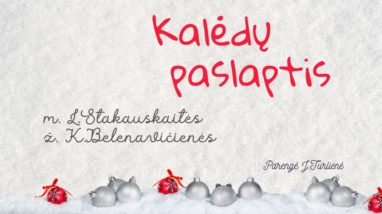 Kalėdų paslaptis - grojame ukulėle