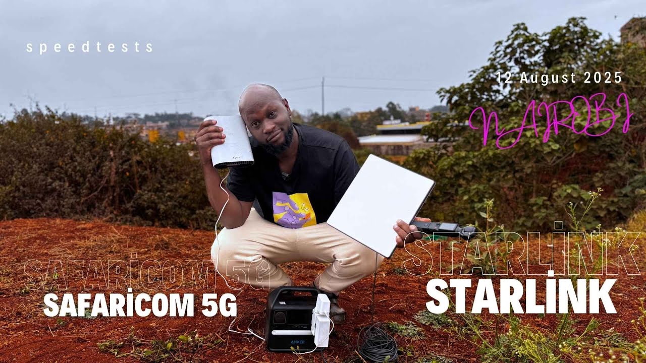How Fast is Starlink in Nairobi? 5G vs Satellite Face-off!