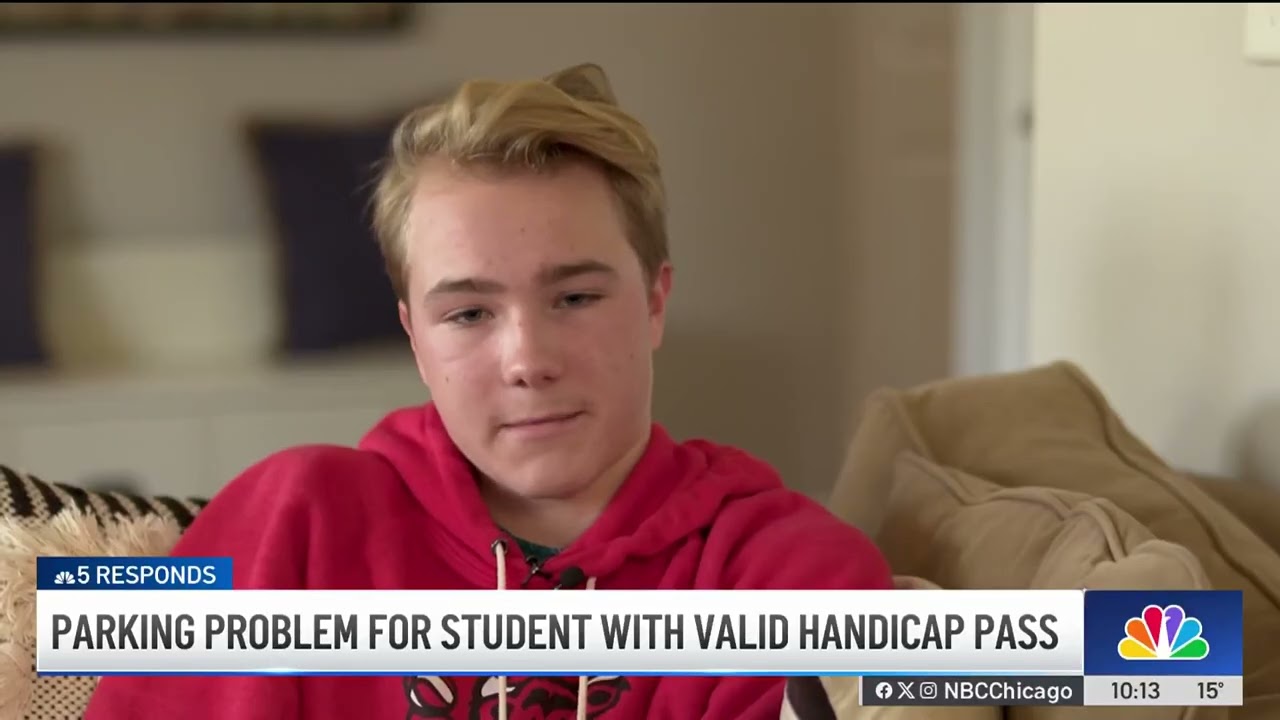 NBC 5 Responds: Student details fight vs. school over handicap parking pass