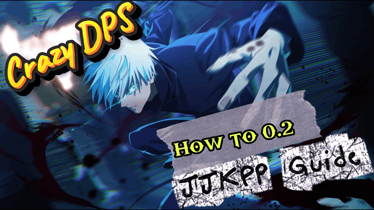 How to 0.2 Gojo - Insane DPS potential - JJKPP Character Guide