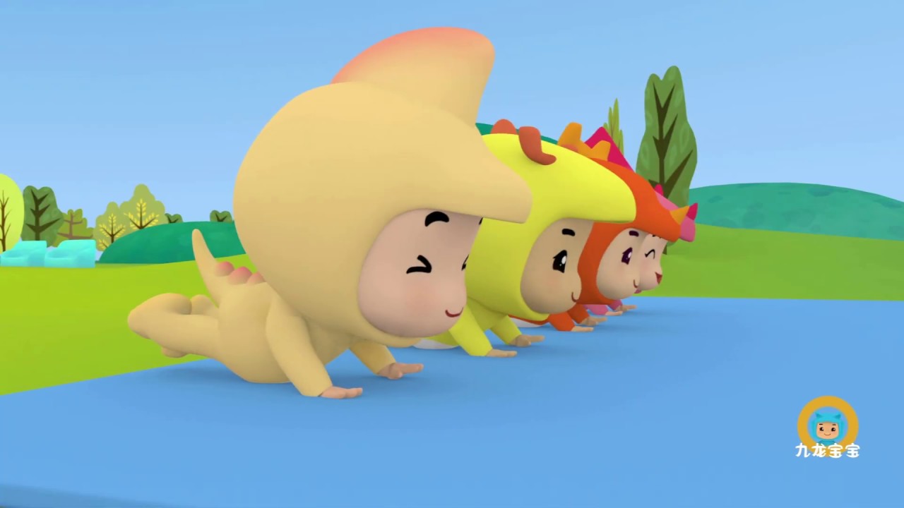 郊游 | 儿歌 | Kids songs | Little dragon Babies Sing & Dance