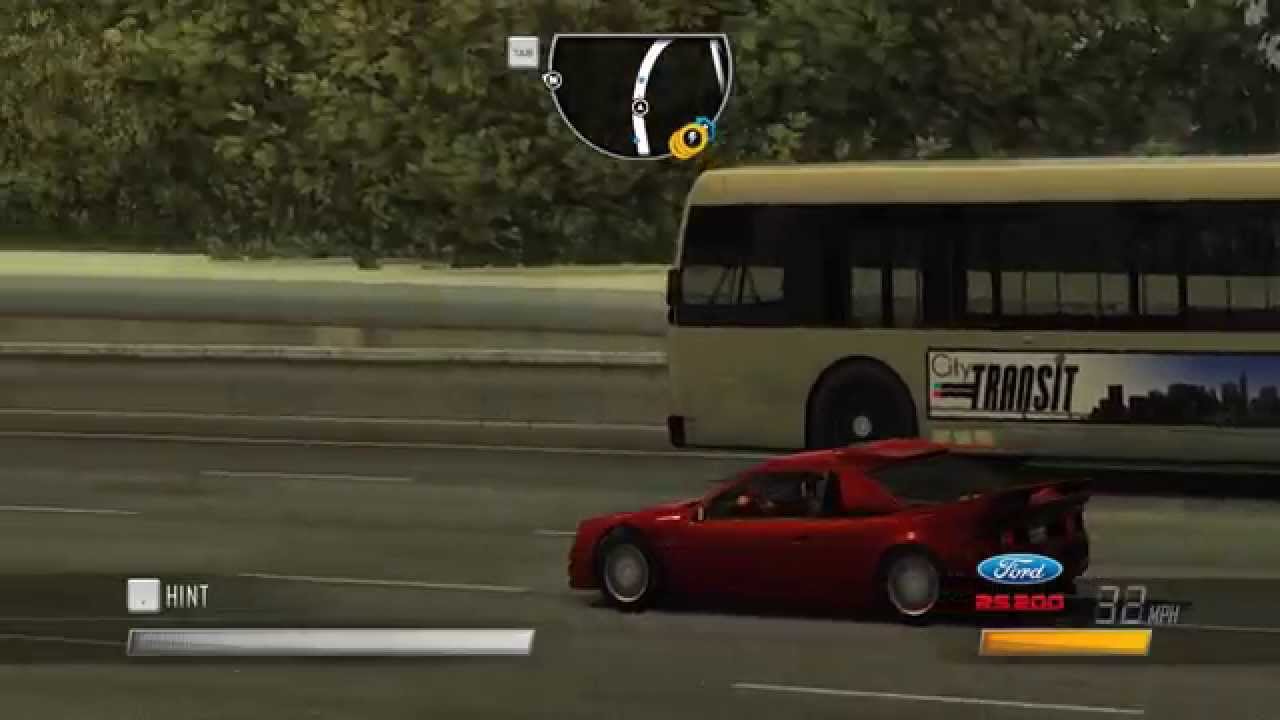 Driver: San Francisco - Ford RS200 Rally (1985) | Non-commentary