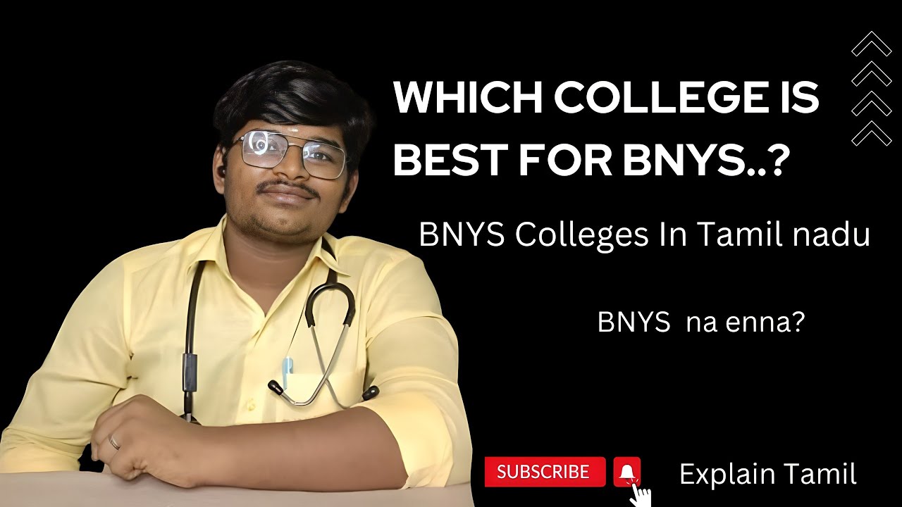 What are the colleges for bnys in Tamilnadu//which college is best for bnys?dr.Muthu#bnys #2024