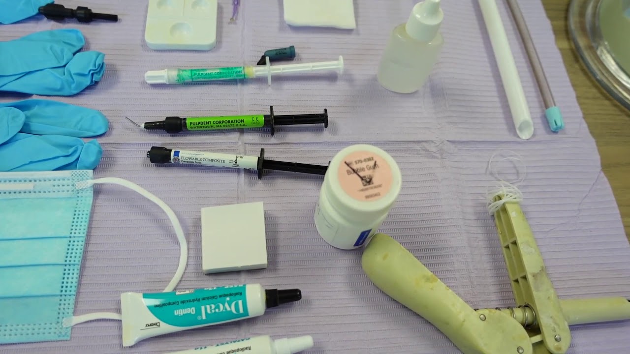 Dental Assisting 101: How a dental assistant should set up a tray for a composite (part 2)