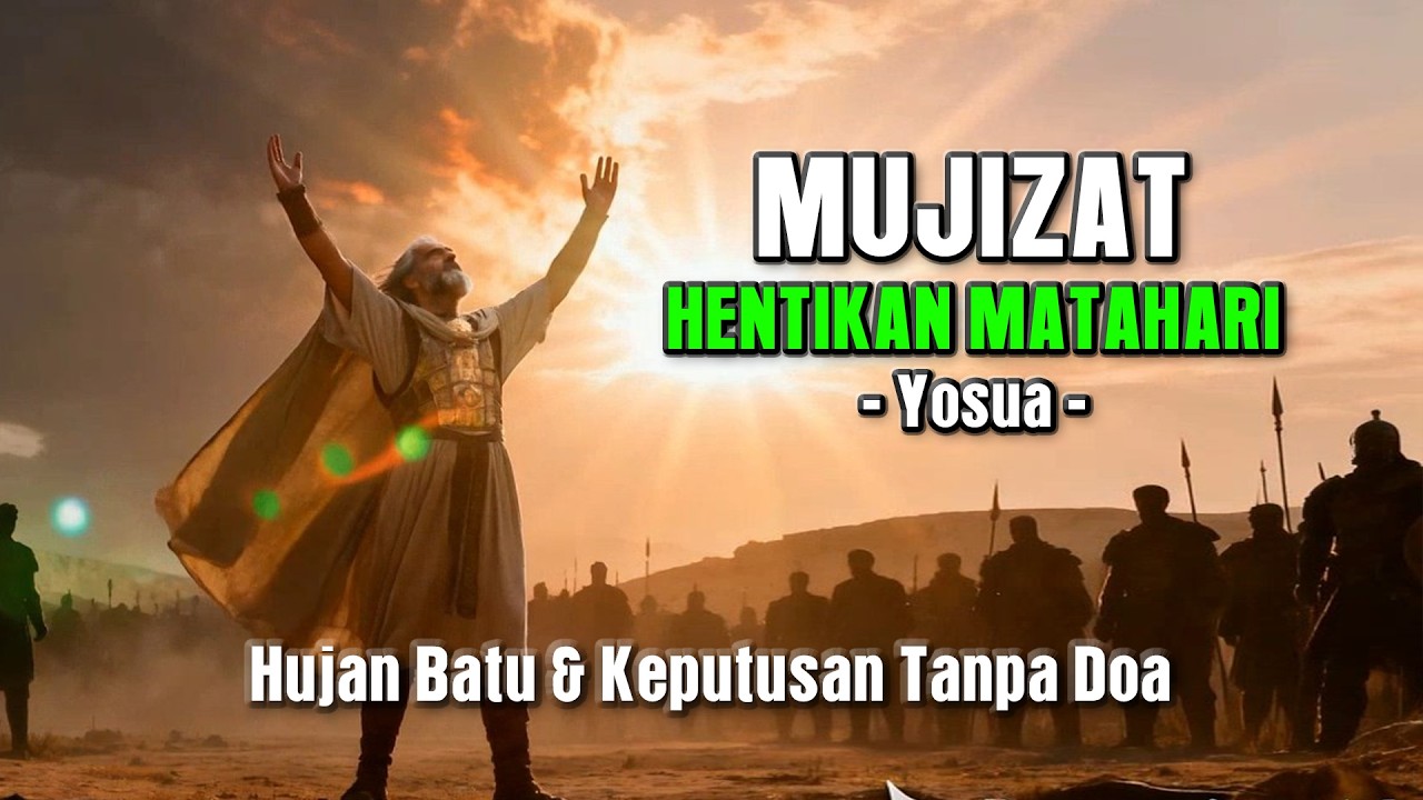 Mujizat Hentikan Matahari - Yosua | Cerita Alkitab #firmantuhan #renungankristen #renungan #alkitab
