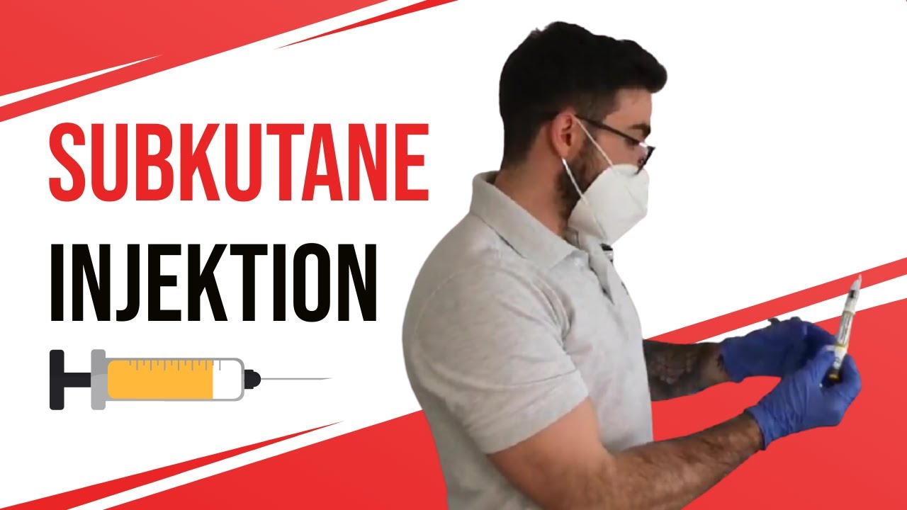 Subkutane Injektion