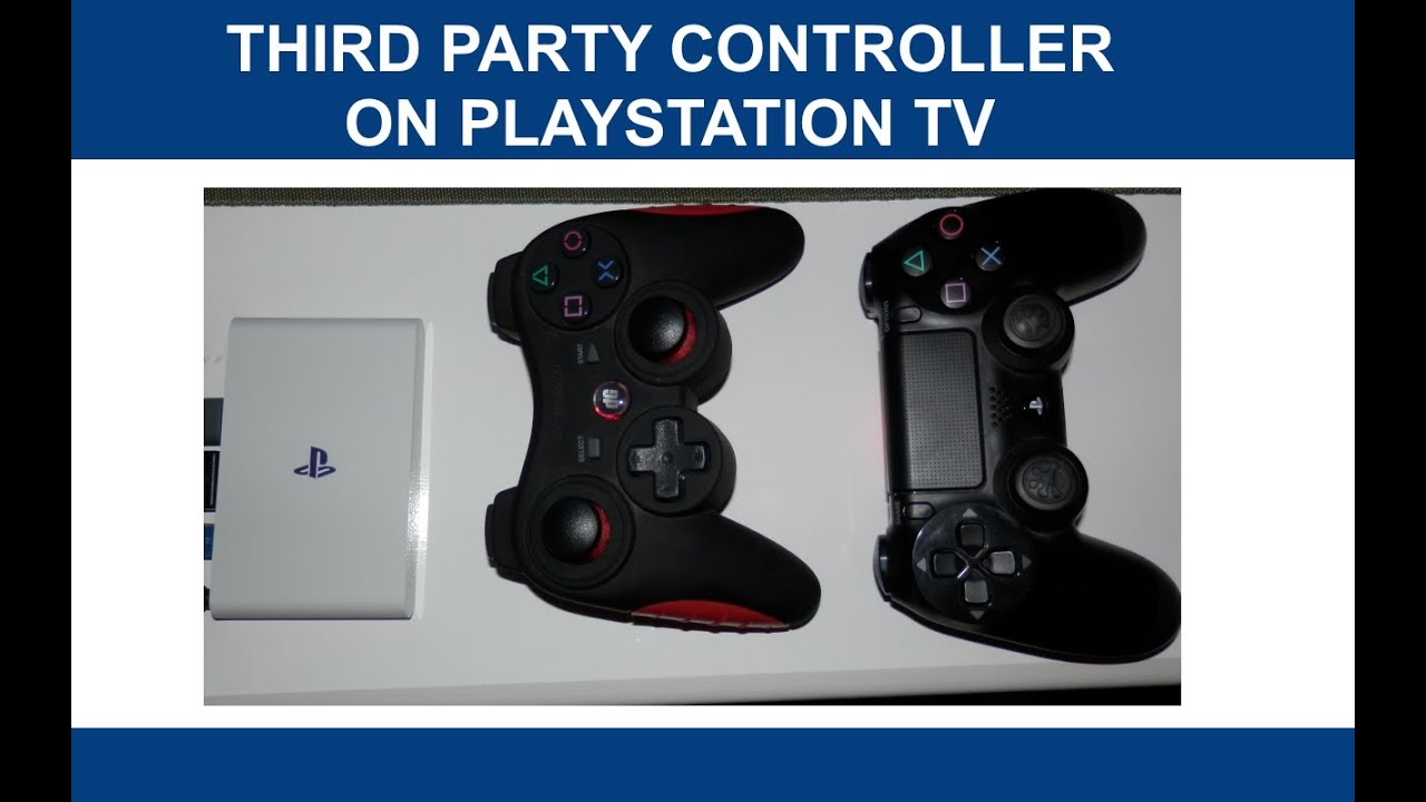 Trying out Third party controllers on PSTV - Red Veron Tech