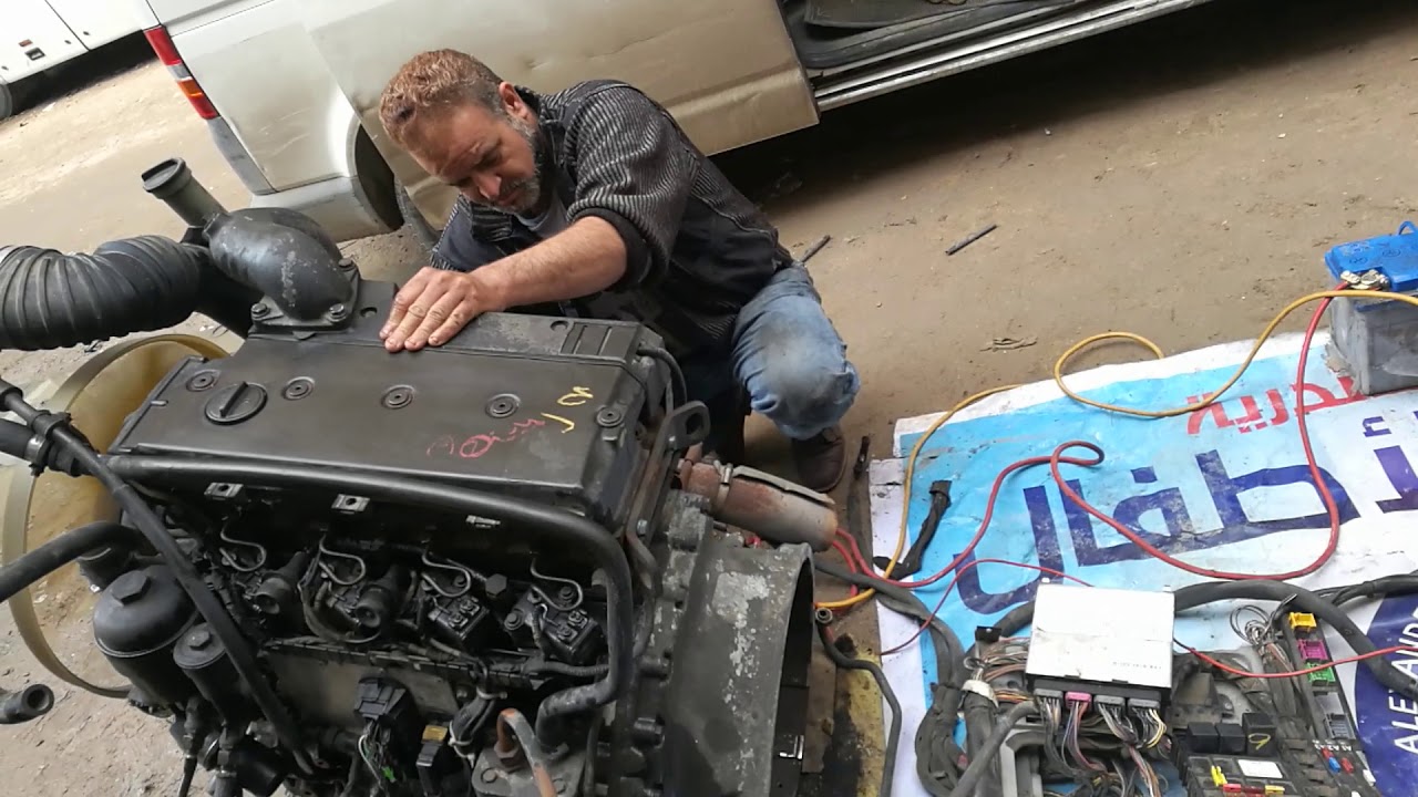 Mercedes om 904 موتور مرسيدس الميني باص