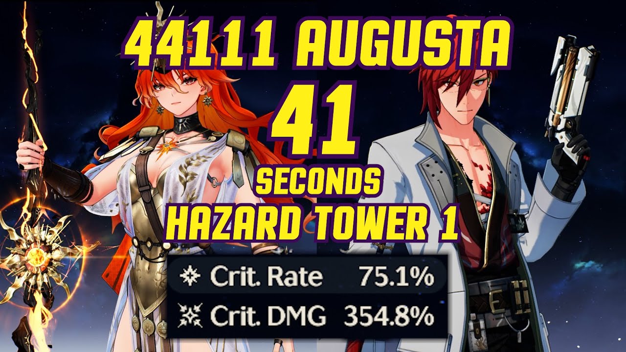 S0R1 44111 AUGUSTA VS FLEURDELYS 41 SECONDS! | WUTHERING WAVES