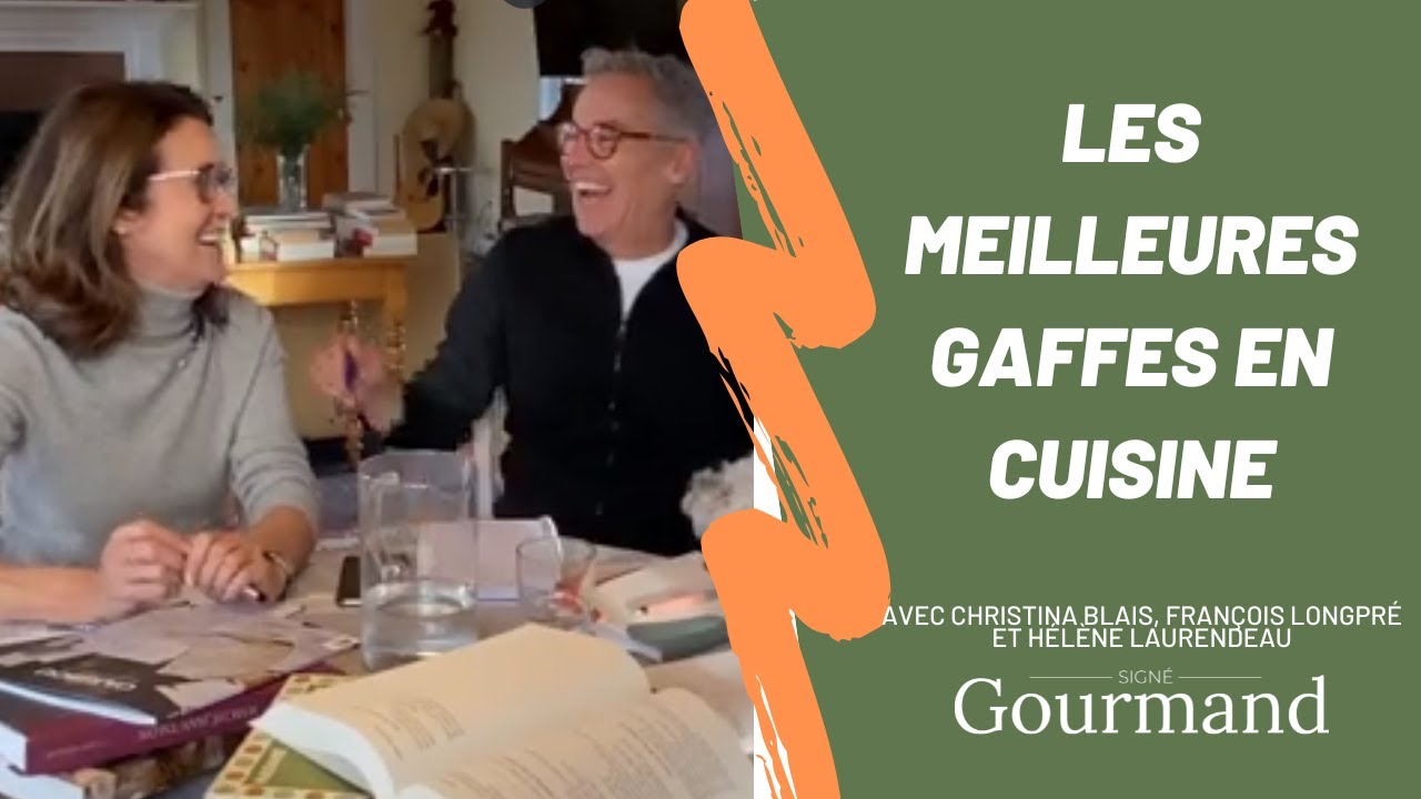 LES MEILLEURES GAFFES EN CUISINE