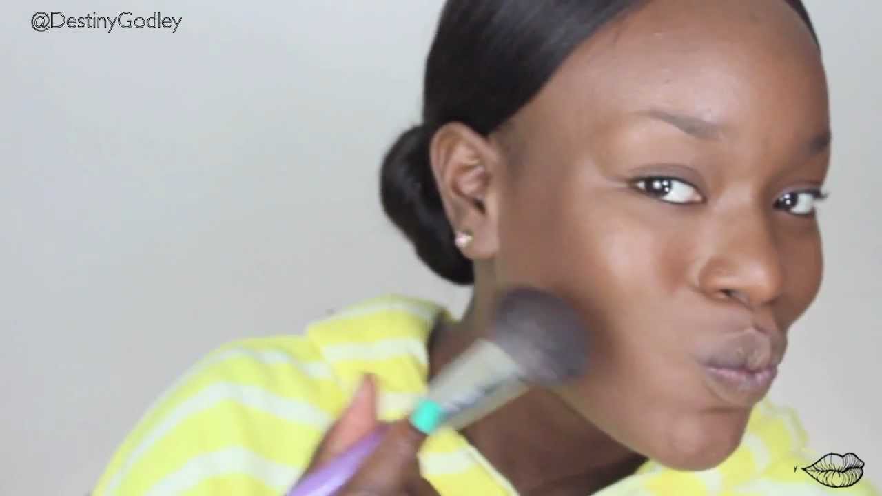 POWDER Highlight + Contour Tutorial TALK THROUGH Destiny Godley