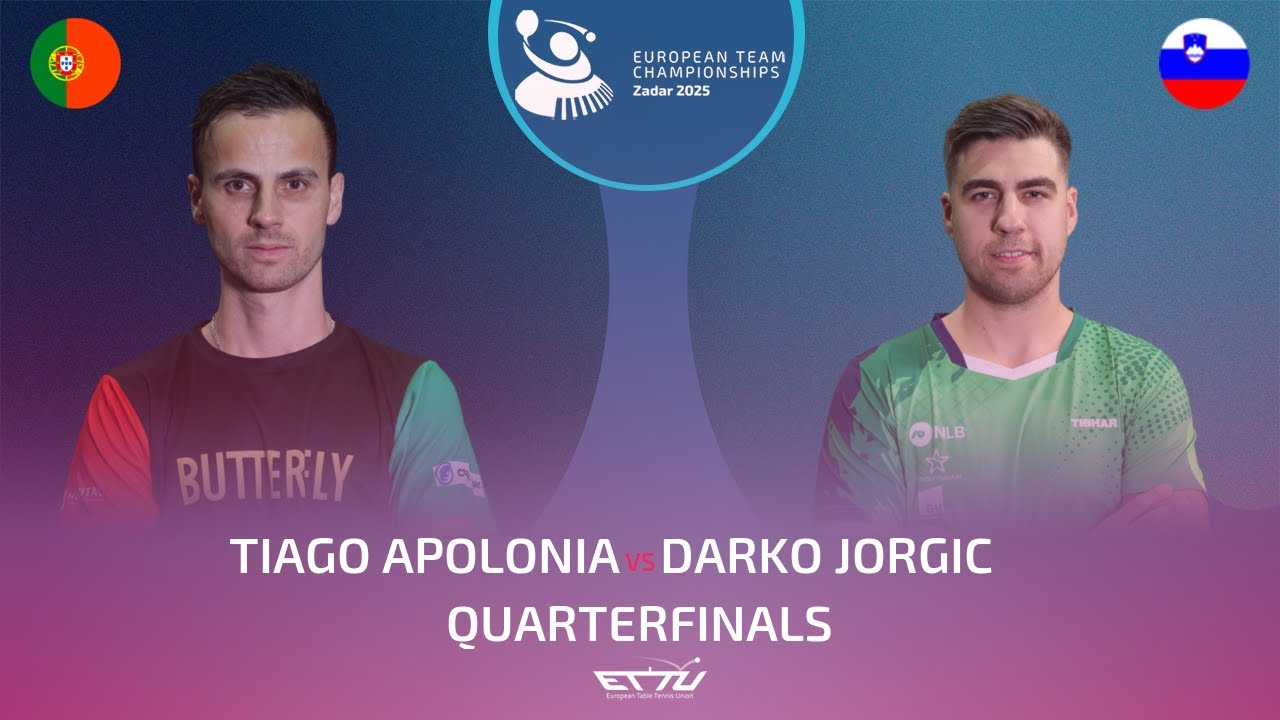 TIAGO APOLONIA (POR) vs DARKO JORGIC (SLO) | European Championships - Quarterfinals | Highlights