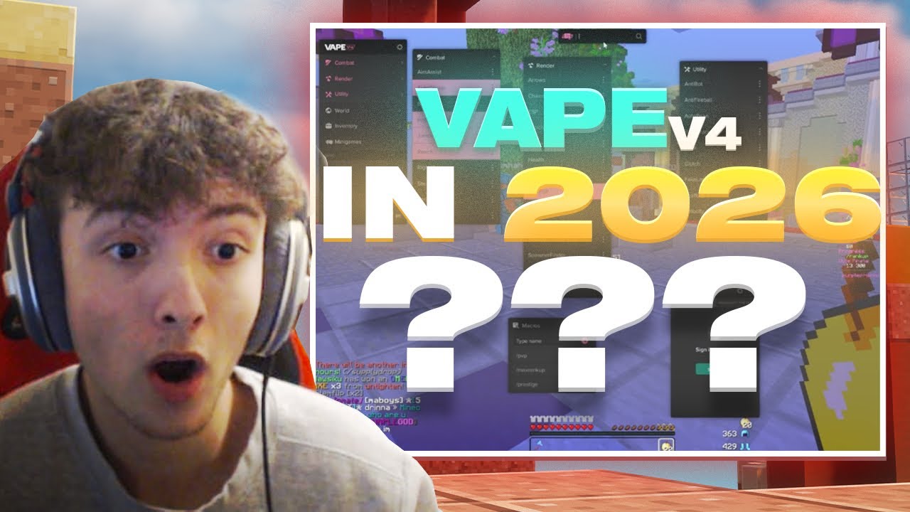 POV: You’re Cheating using Vape V4 in 2026 🤮