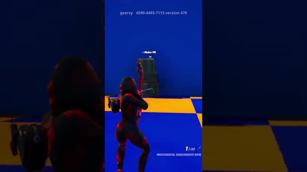 Fortnite Rail Gun Clip in Mid-Air! #shorts #fortnite