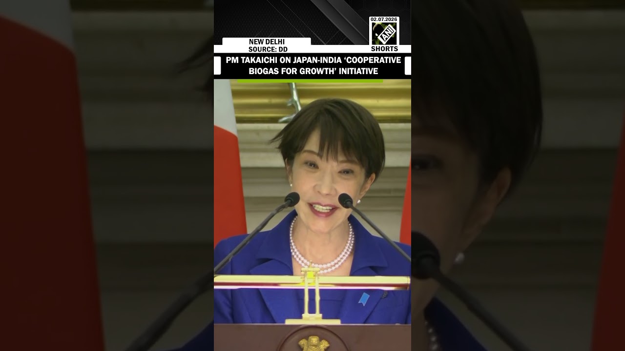 Japanese PM Sanae Takaichi on Japan-India &lsquo;cooperative biogas for growth&rsquo; initiative