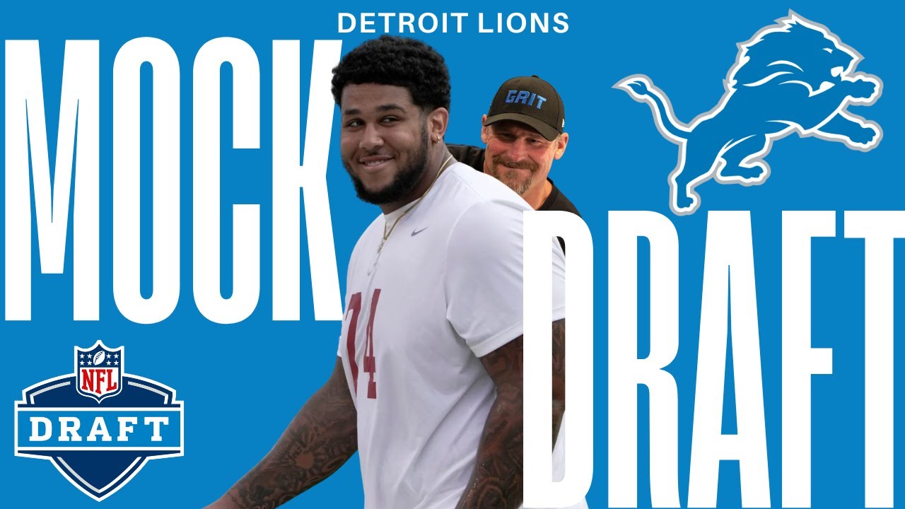 Предварительный вариант драфта НФЛ 2026 года для команды Detroit Lions!