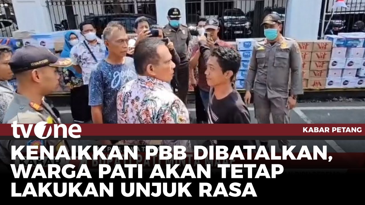 Meski Kenaikan PBB 250% Dibatalkan, Warga akan Tetap Demo Bupati Pati | Kabar Petang tvOne
