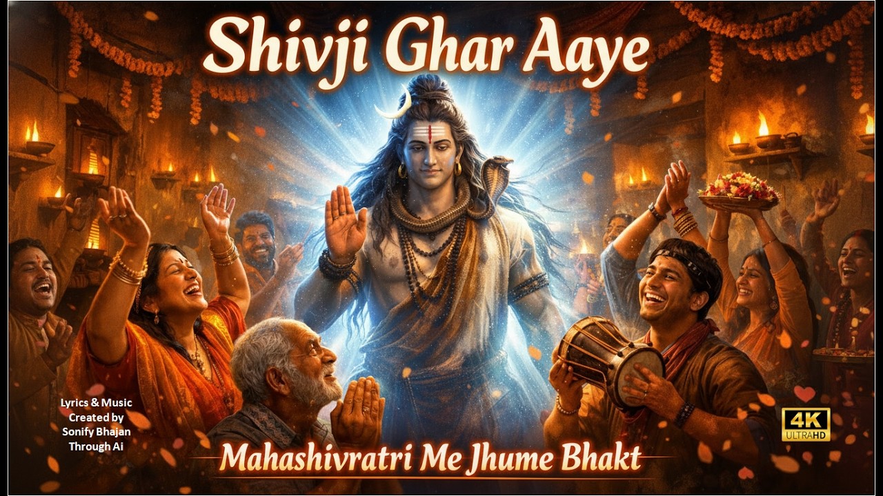 Shivji Ghar Aaye | शिव जी घर आये | Maha Shivratri Special | Shiv Bhajan | Bhajan Music