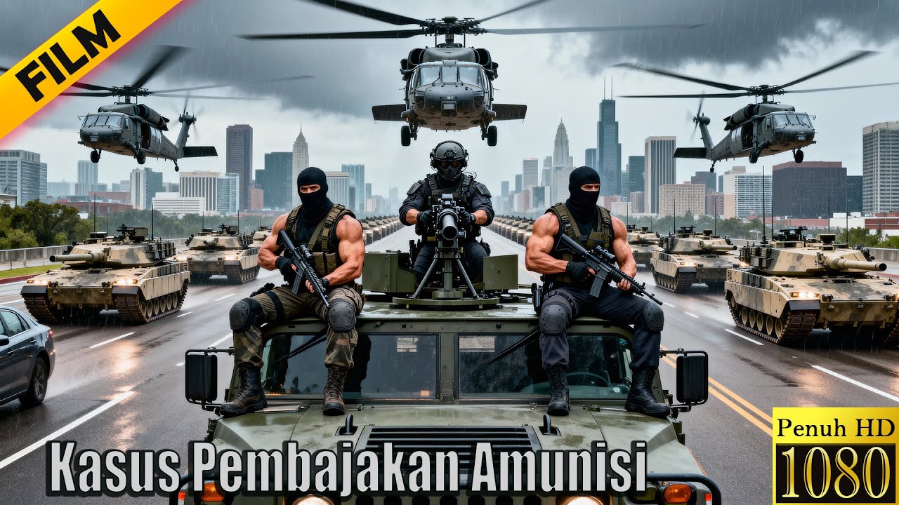 Kasus Pembajakan Amunisi | Terbaru Film Aksi Perang | Dubbing Indonesia Full Movie HD