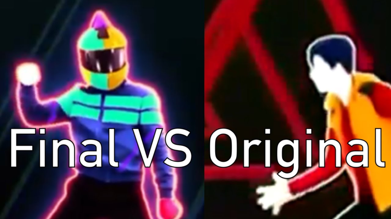 Just Dance Final VS Beta dances