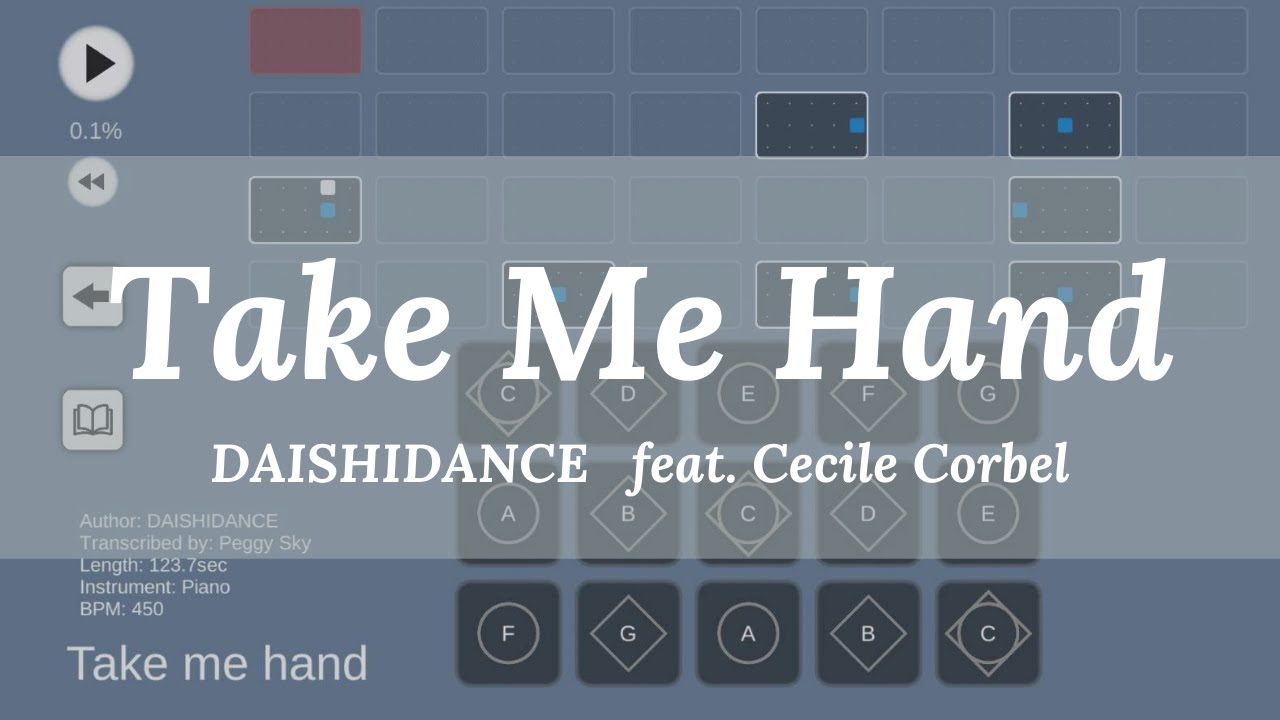 【Sky Music】DAISHIDANCE《Take Me Hand》光遇譜