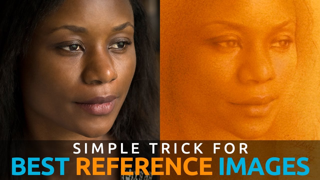 The EASIEST Way To Learn Portrait Lighting For Drawing References