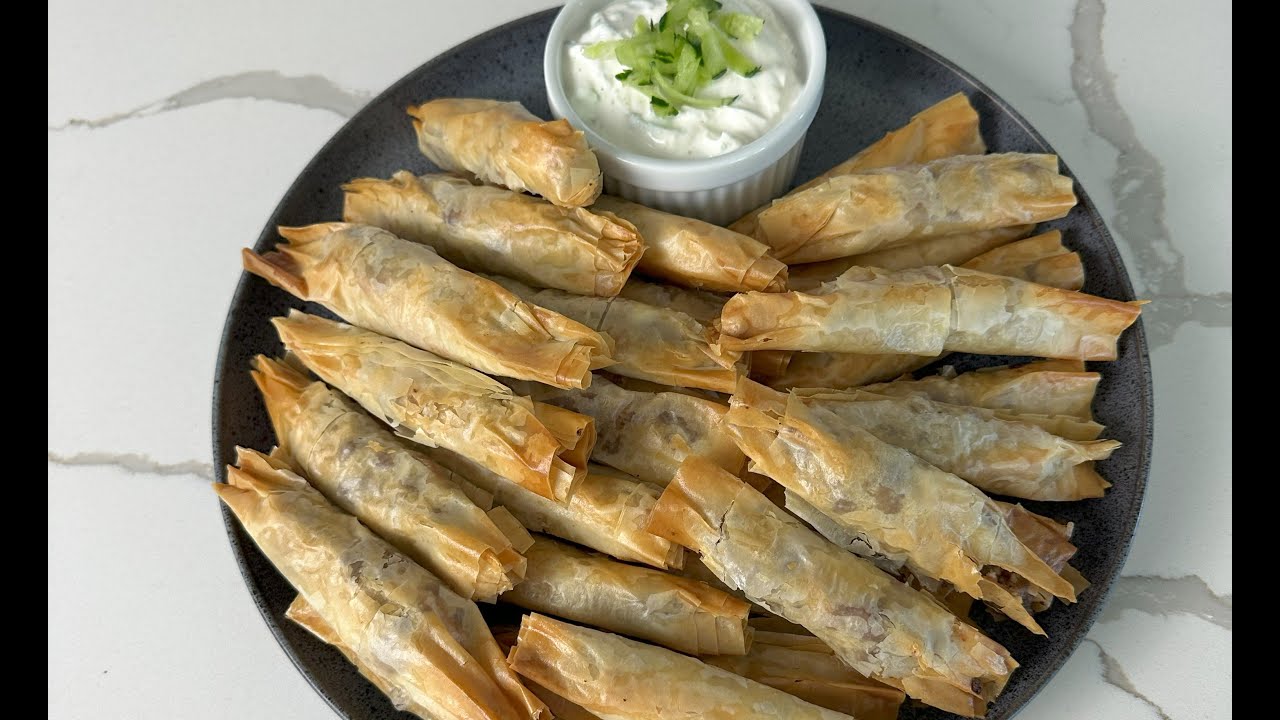 Beef & Feta Phyllo Cigars - Appetizers - Winter 2026, Episode 2