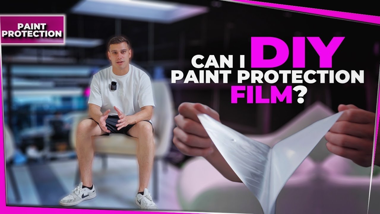 Can I DIY Paint Protection Film?
