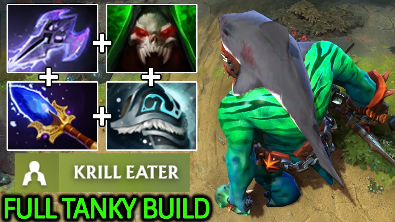 Tidehunter Giant &ndash; Full Tanky Build Imba Offlane Hero Dota 2