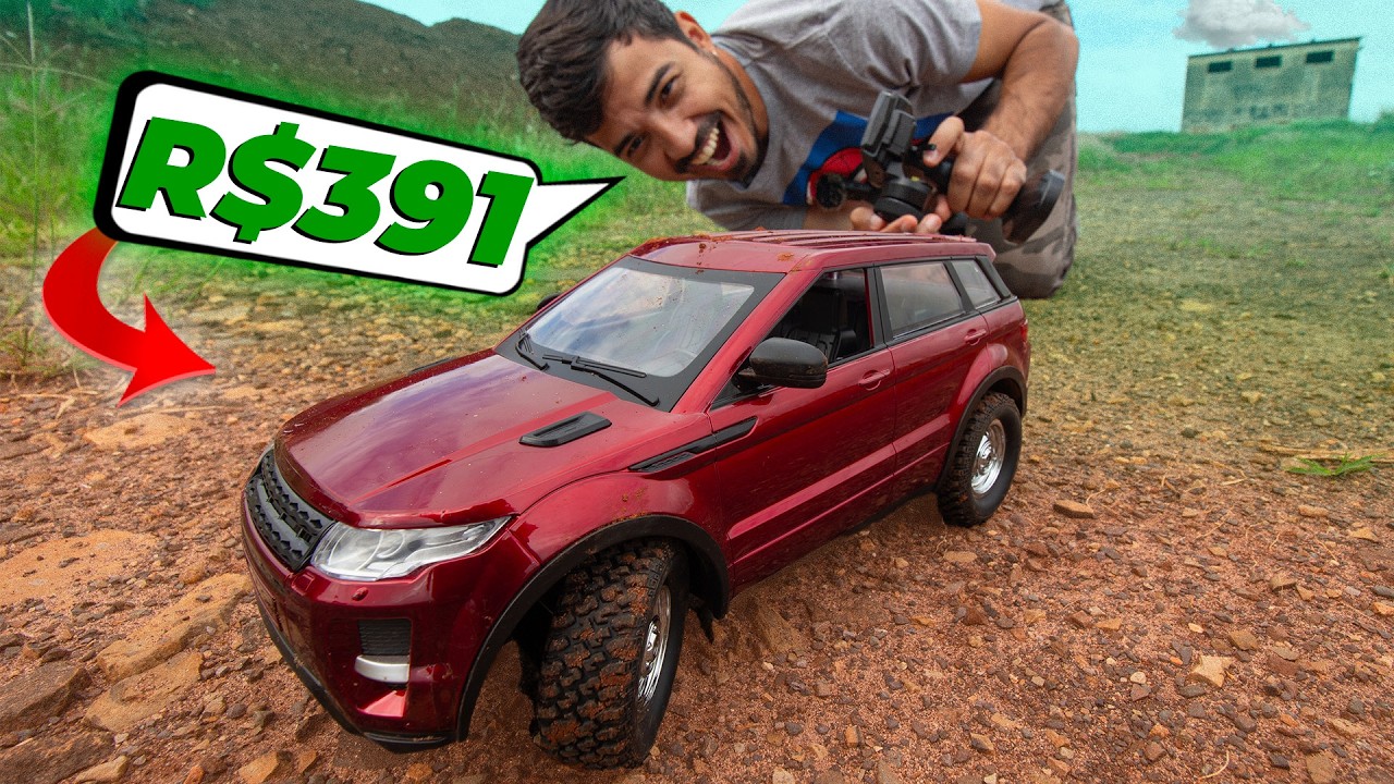 COMPREI o novo Carro de Controle Remoto 4x4 off-road no Aliexpress! LDR/C LD1299 Rage Rover Evoque