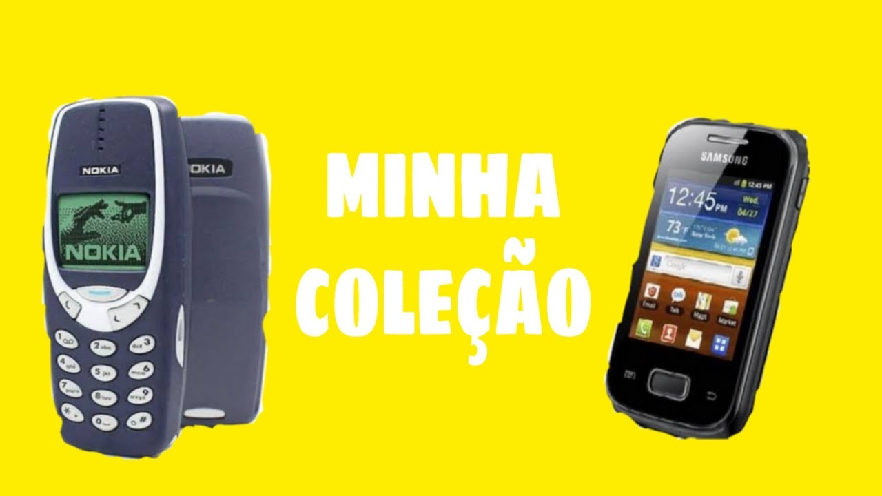 MINHA COLEÇÃO DE CELULARES QUE FUNCIONAM.