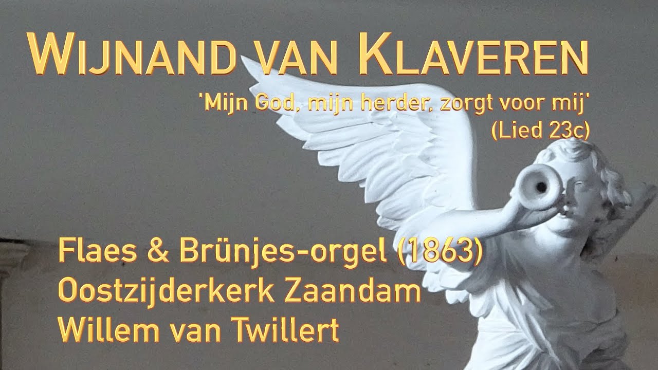 #WIJNAND VAN KLAVEREN Prelude The Lord's my shepherd  Mel. J.S. Irvine #willemvantwillert  Zaandam