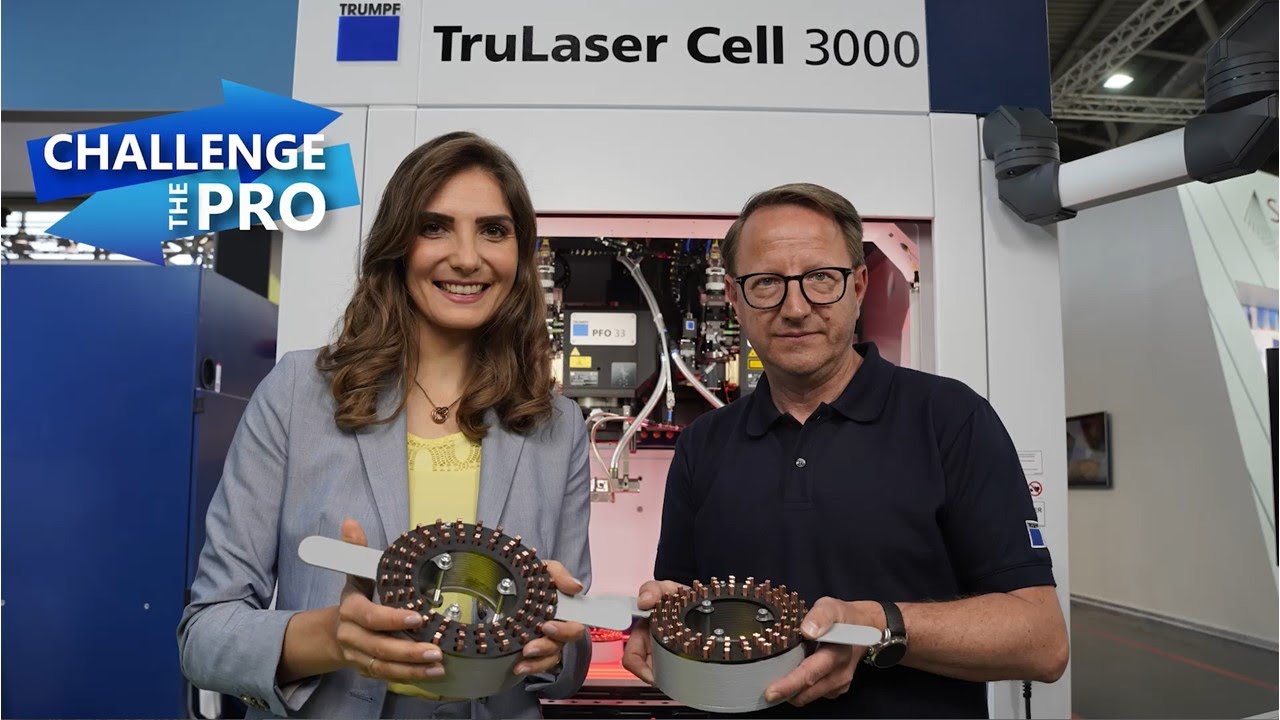 Challenge the Pro: Hairpin Welding - TRUMPF