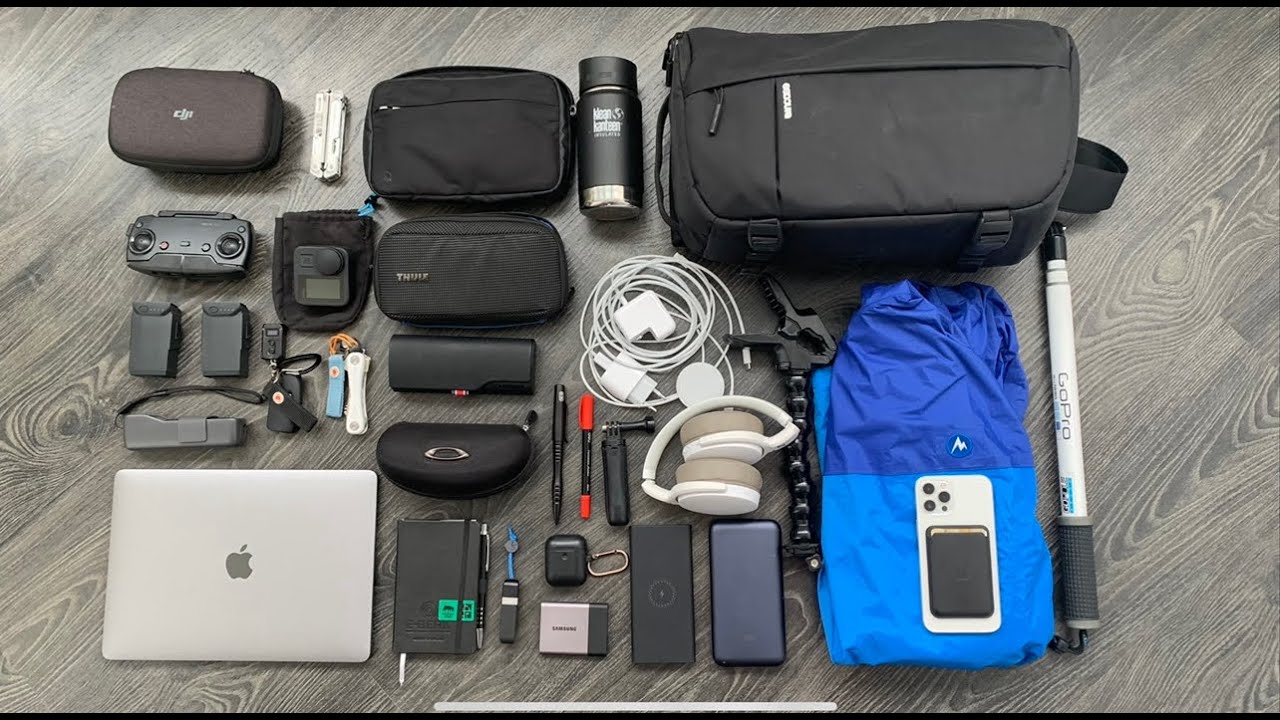 What's in my bag 2021.  Incase DSLR Sling Pack. Sling & Go.