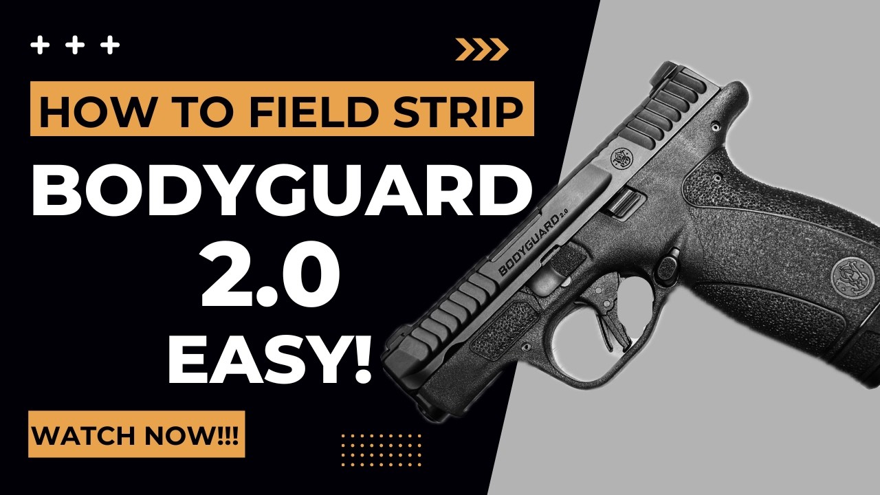 Как разобрать и собрать Smith & Wesson Bodyguard 2.0 (полевая сборка)