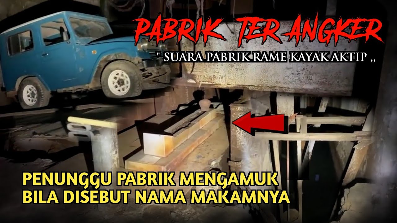 PENAKUT SKIP !! KALIAN GAK BAKAL PERCAYA DENGARKAN BAIK-BAIK PABRIK GULA TERBENGKALAI