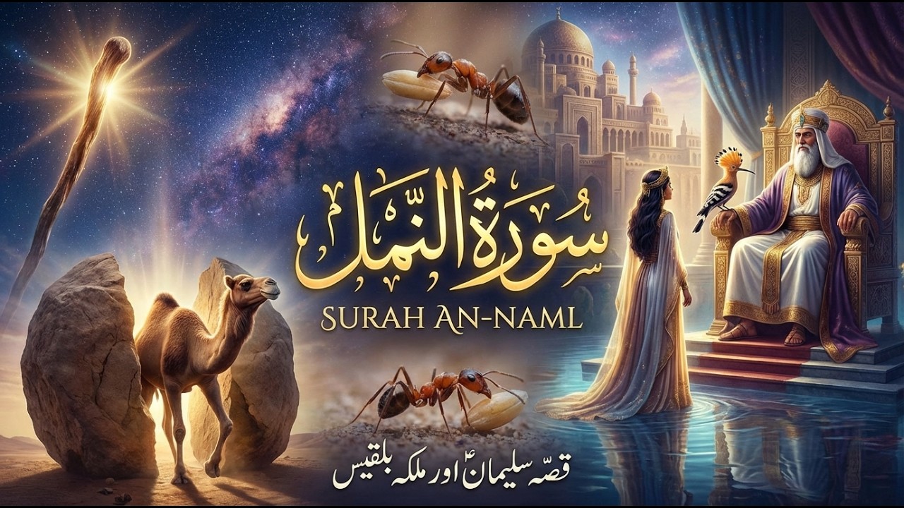 Hazrat Sulaiman (AS) Aur Malika Bilqis Ka Qissa | Surah An-Naml Explained