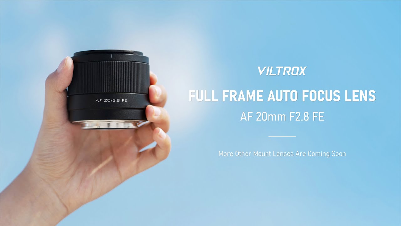 Viltrox AF 20mm F2.8 FE 157g Lighteight Wide Angle Large Aperture Auto Focus Full Frame Prime Lens
