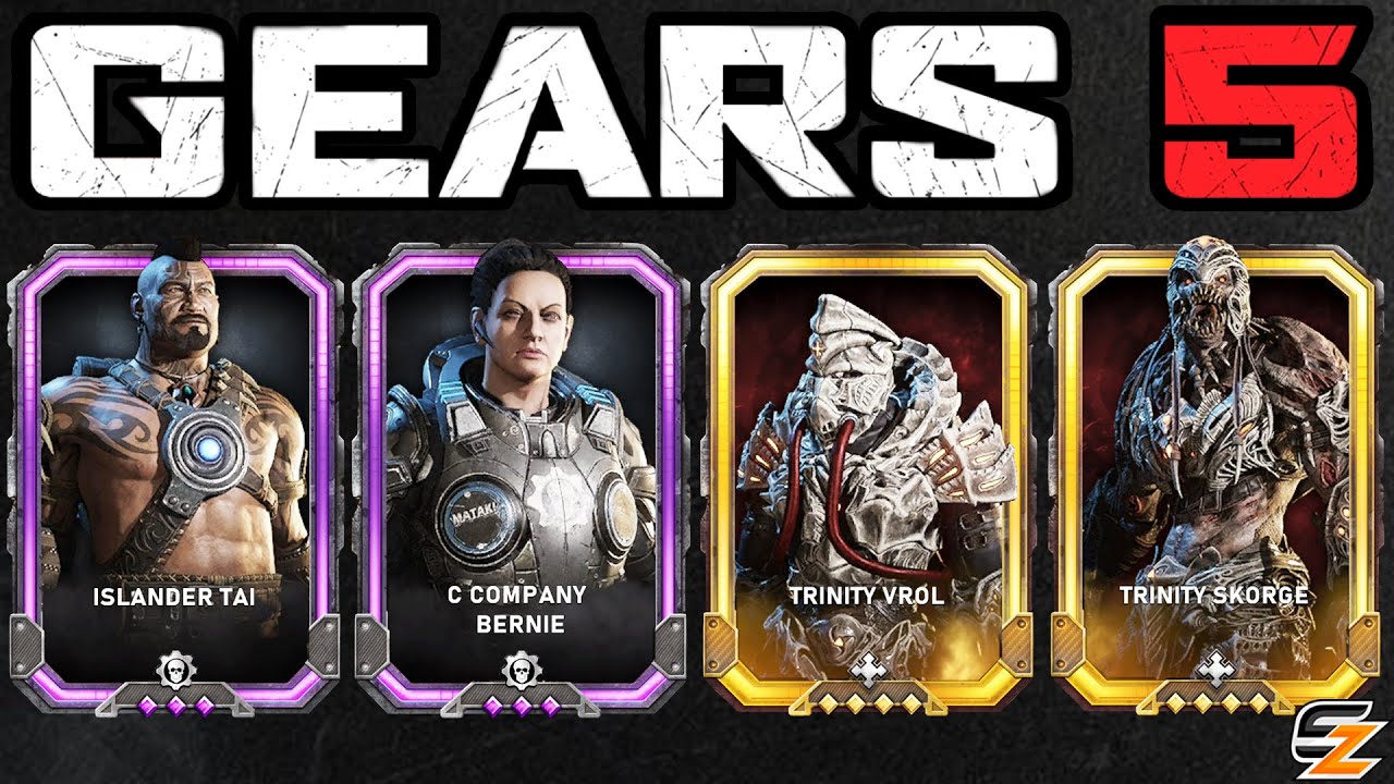 GEARS 5 Operation 8 - NEW Tour of Duty 8 Rewards! All Characters Skins, Weapon Skins & More!