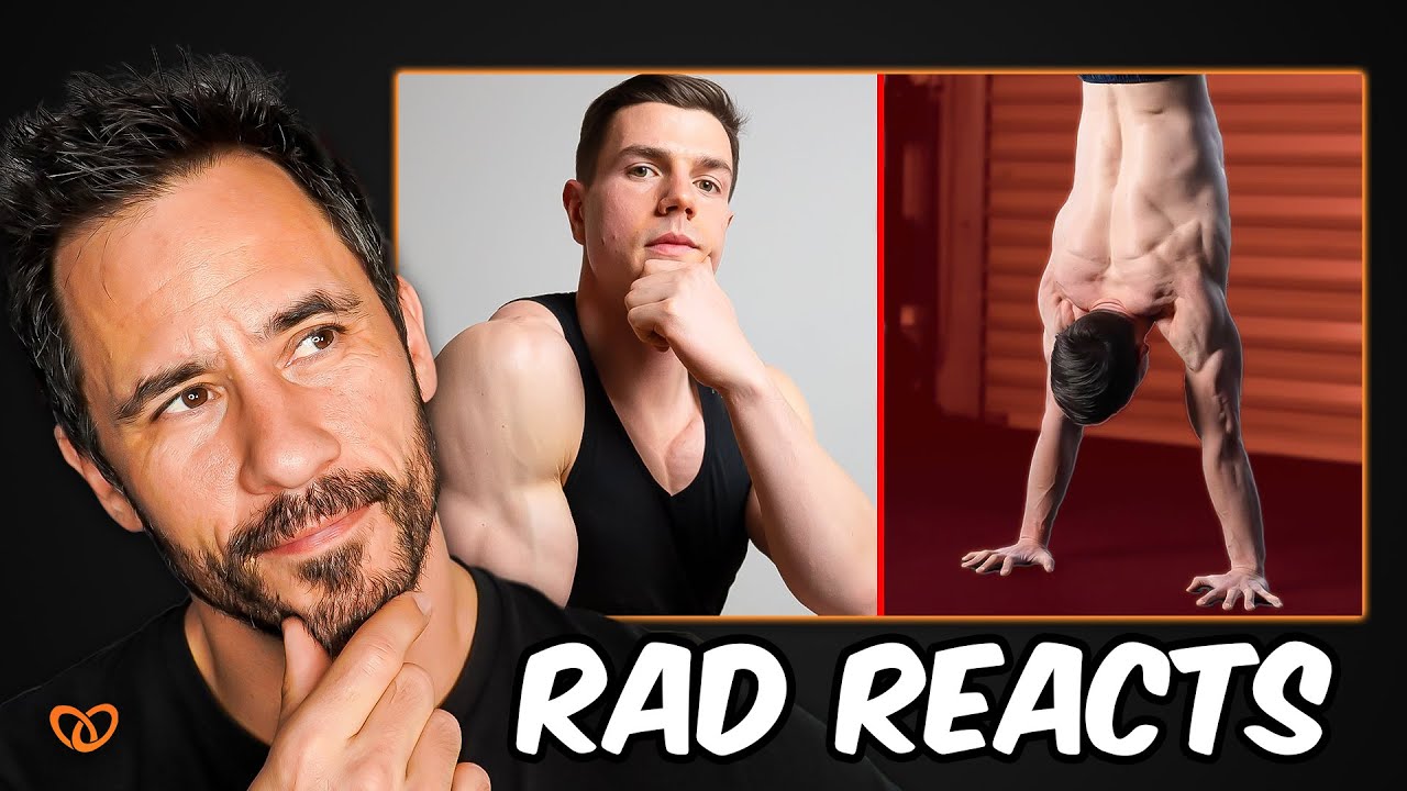 Rad Reacts 🤔 to FitnessFAQS Handstand Video
