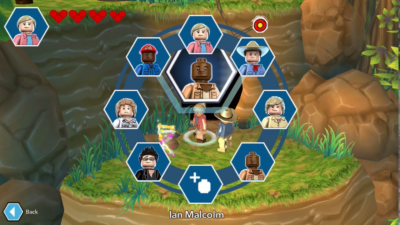 LEGO Jurassic World triceratops Recovery Where to Find Fossils A and B